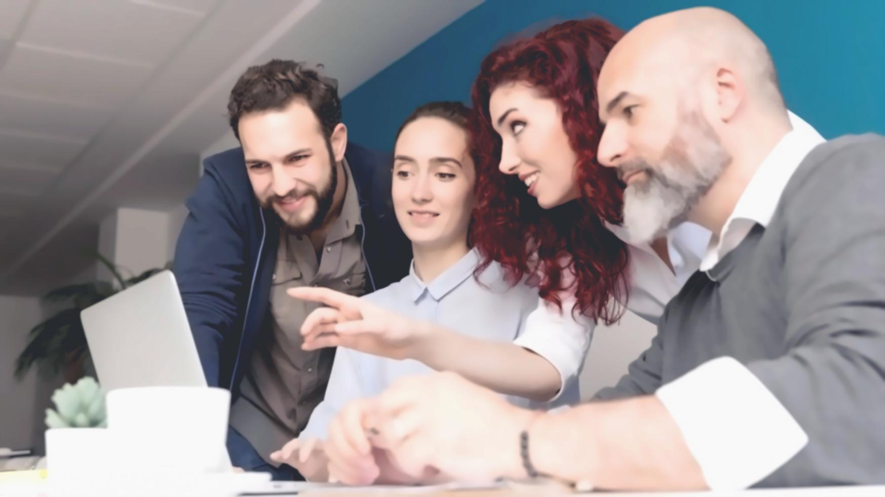 Collaborative planning session with business stakeholders