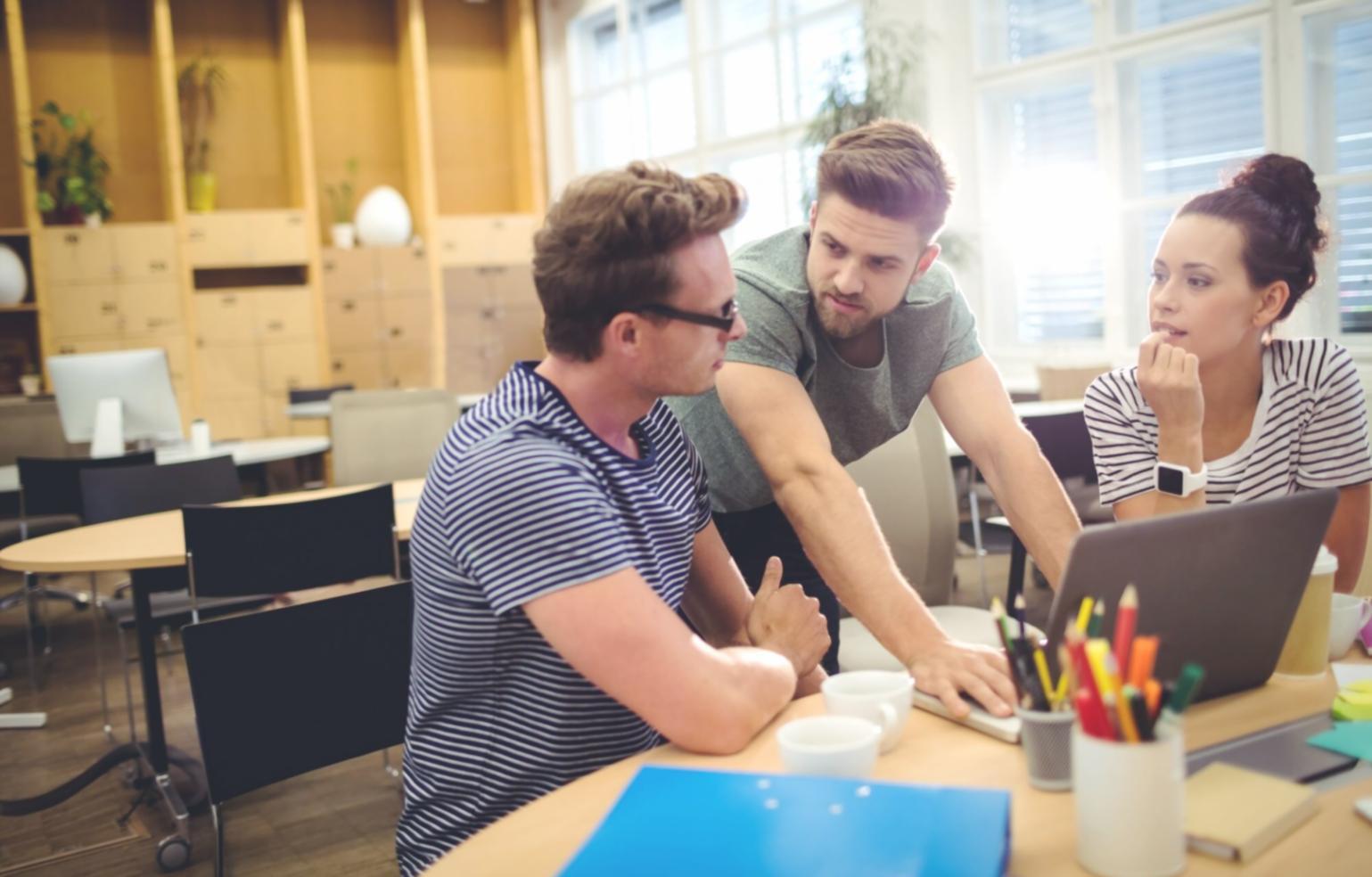 Professional business consultation and planning session in progress